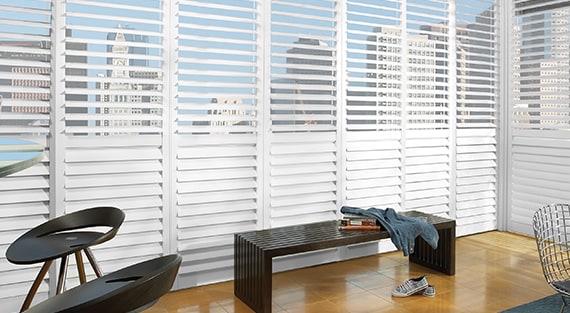 Hybrid Window Shutters in Madison, CT