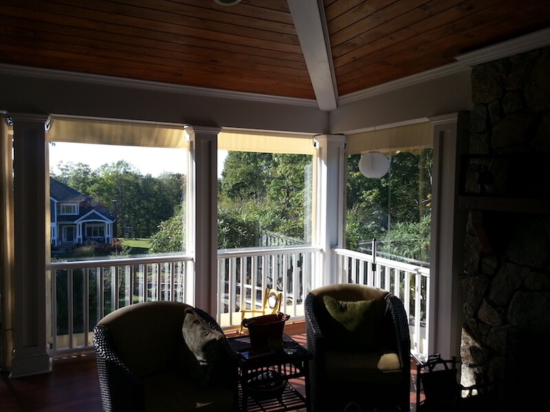 indoor porch shades